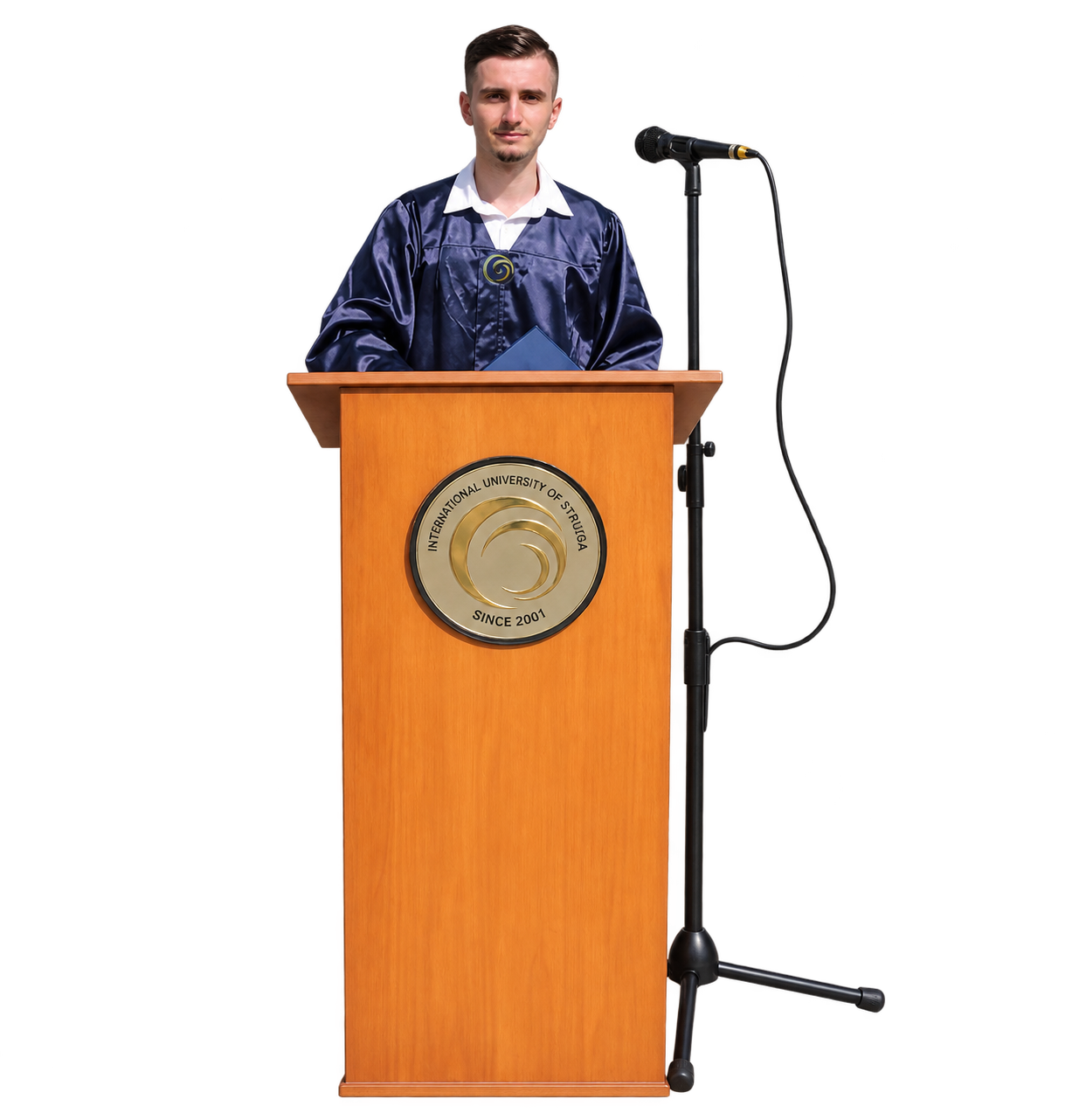 Edin Kormakoski at graduation
